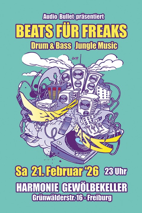 Beats F�r Freaks - Freiburg - 21.02.2026 23:00