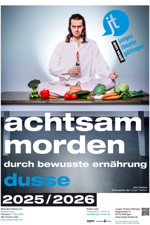 Achtsam morden durch bewusste Ern�hrung - Krimikom�die - G�ttingen - 02.04.2026 20:00