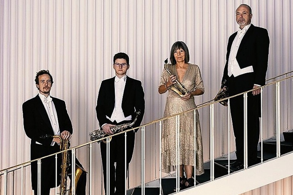 Das Rasch�r Saxophon Quartett pr�sentiert das Abschlusskonzert der Rasch�r Saxophon Akademie in Emmendingen-Wasser - Badische Zeitung TICKET