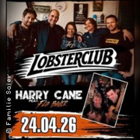Lobster Club - Support: Harry Cane feat. Flo Bauer - AICHACH OT OBERMAUERBACH - 24.04.2026 20:15