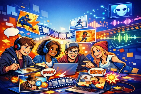 Comic-Video: Kreativworkshop mit KI - Liestal - 25.04.2026 12:30