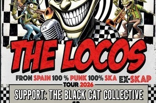 THE LOCOS + Support - Support The Black Cat Collective