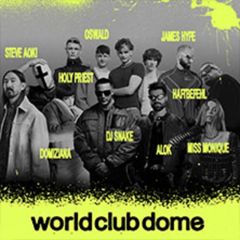 Regular 2 Day Ticket Friday + Saturday - World Club Dome 2026 - FRANKFURT - 05.06.2026 15:00