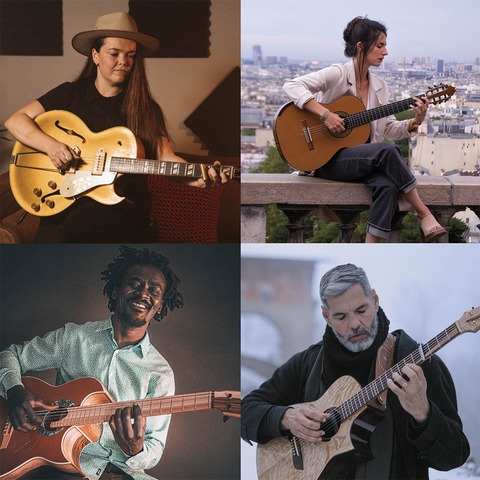 Nacht der Gitarren - feat. Minnie Marks, Roxane Elfasci, Niwel Tsumbu, Andr� Cavalcante - KUFSTEIN - 09.10.2026 20:00
