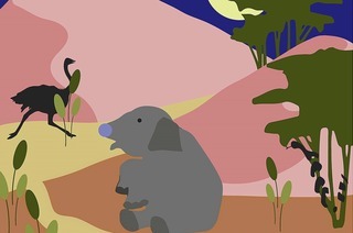 "Wie das Elefantenkind zu seinem R�ssel kam" ist beim Theaterfestival "Allez Hop!" in Offenburg zu sehen