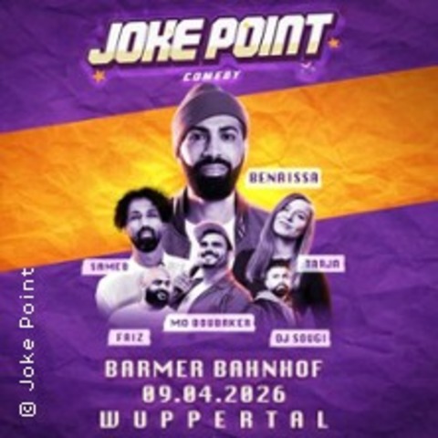 Joke Point Comedy - Benaissa Lamroubal - Wuppertal - 09.04.2026 20:00