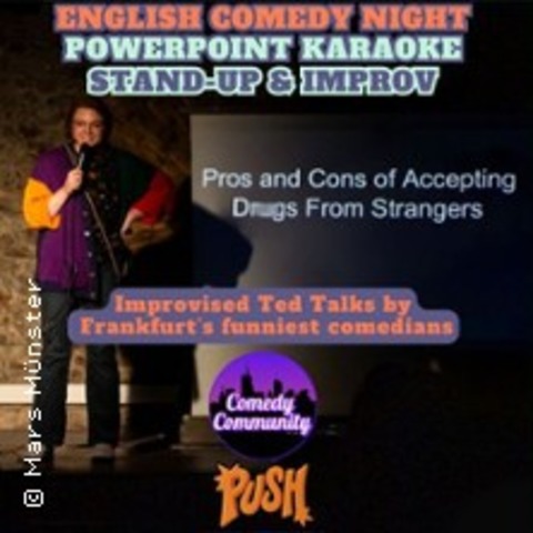 Powerpoint Improv! English Comedy - FRANKFURT AM MAIN - 15.03.2026 19:30