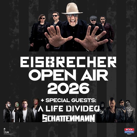 Eisbrecher Open Air 2026 - Special Guests: A LIFE DIVIDED + Schattenmann - Benediktbeuern - 18.07.2026 17:00
