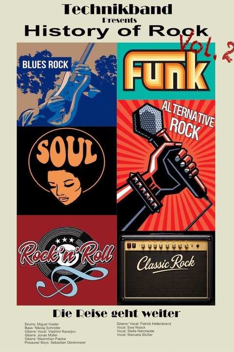 History of Rock - Technikband des Landestheaters Detmold - Detmold - 05.06.2026 19:30