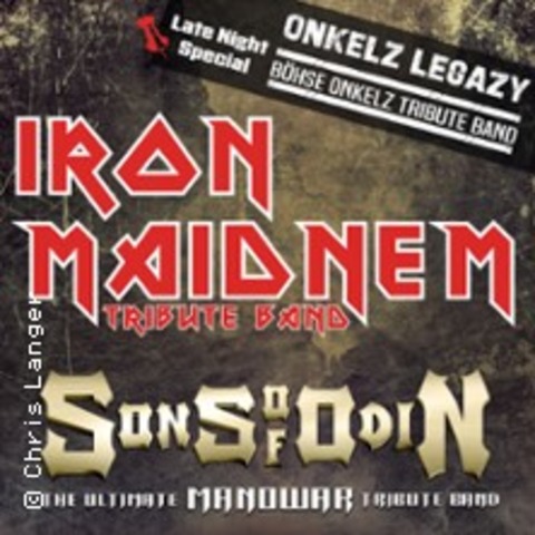 Iron Maidnem - Iron Maiden Tribute - Support: Juttas Brischt - Judas Priest Trib - Annweiler am Trifels - 28.11.2026 20:00