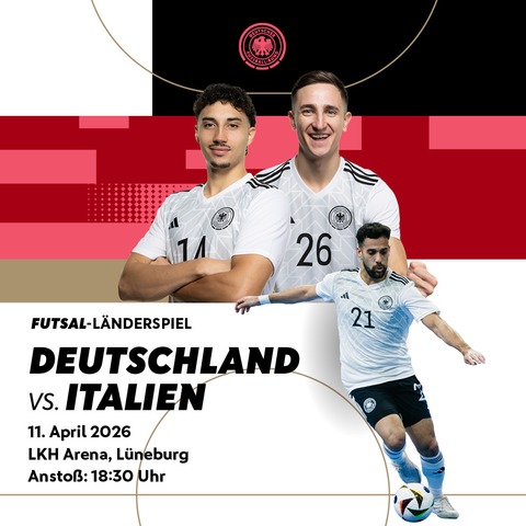 DFB-G�ste | Deutschland - Italien - L�neburg - 11.04.2026 18:30