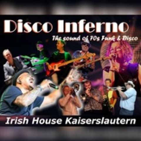 Disco Inferno - The Sound of Funk & Disco - KAISERSLAUTERN - 03.10.2026 20:30