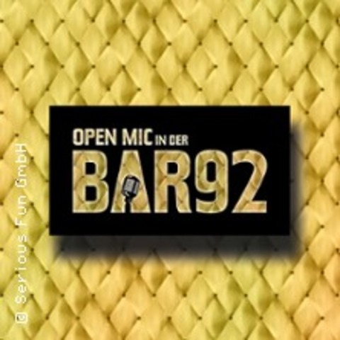 Quatsch Comedy Club Berlin - Open Mic in der BAR92 - BERLIN - 17.05.2026 20:30