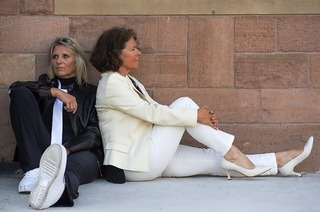 Mit „Chansons en libert�“ feiert das Duo Sympathique die franz�sischen Chanson im Berghaus Freiburg