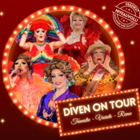 Diven on Tour - Die gro�e Travestieshow 2027 - Travestie - Variete - Revue - Springe - 06.02.2027 19:30