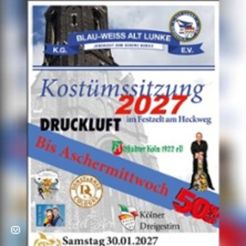 Kost�msitzung 2027 - K�LN - 30.01.2027 16:00