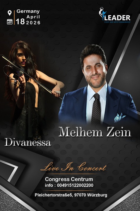 Melhem Zein & Divanessa - W�rzburg - 18.04.2026 21:00