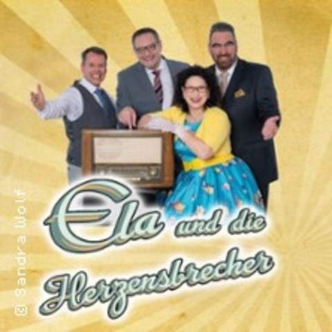 Ela und die Herzensbrecher - Die Schlagerband der 50er und 60er Jahre - Rottenburg am Neckar - 10.01.2027 18:00