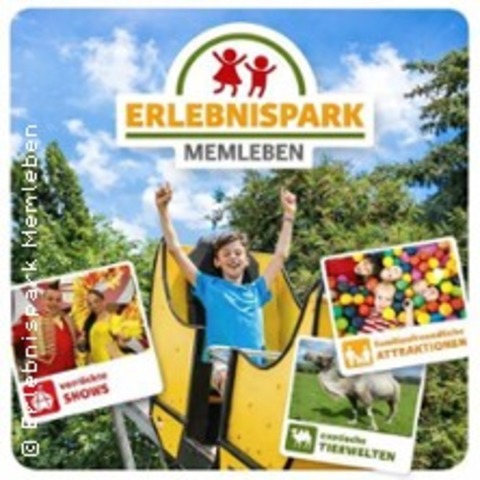 Erlebnispark Memleben Tageskarte 2026 - KAISERPFALZ OT MEMLEBEN - 05.06.2026 10:00
