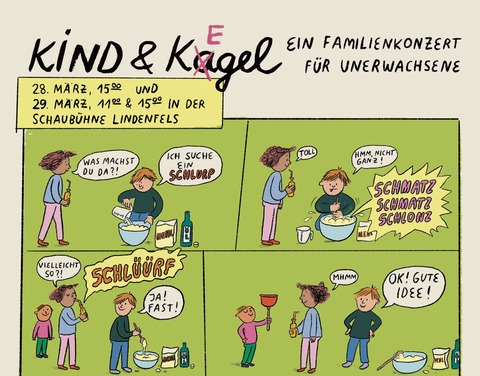 Kind & Ka(e)gel - Ein Familienkonzert f�r Unerwachsene - Leipzig - 29.03.2026 11:00