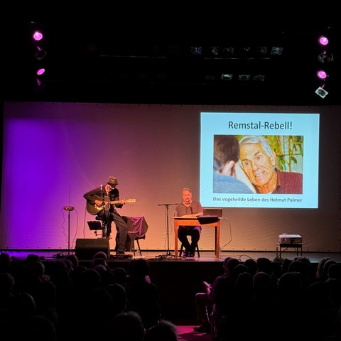Remstal-Rebell! Nachgespr�ch mit Boris Palmer - Das vogelwilde Leben des Helmut Palmer - T�bingen - 22.05.2026 20:00