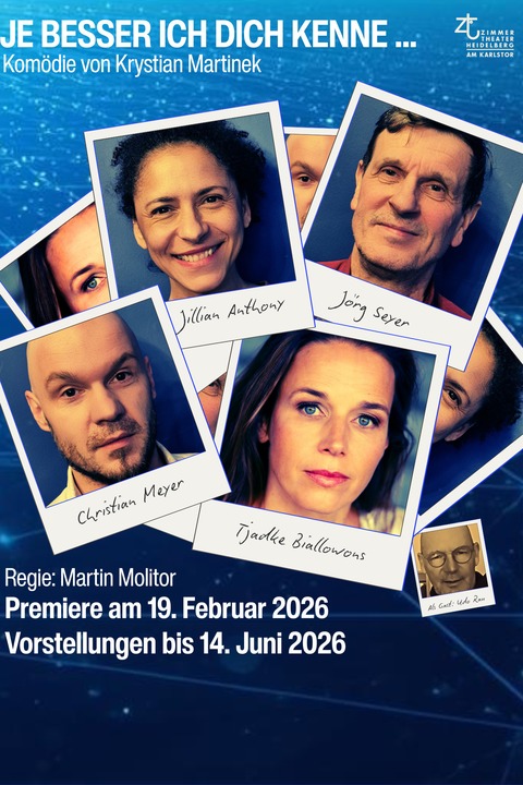 Je besser ich dich kenne ... - Heidelberg - 24.03.2026 20:00