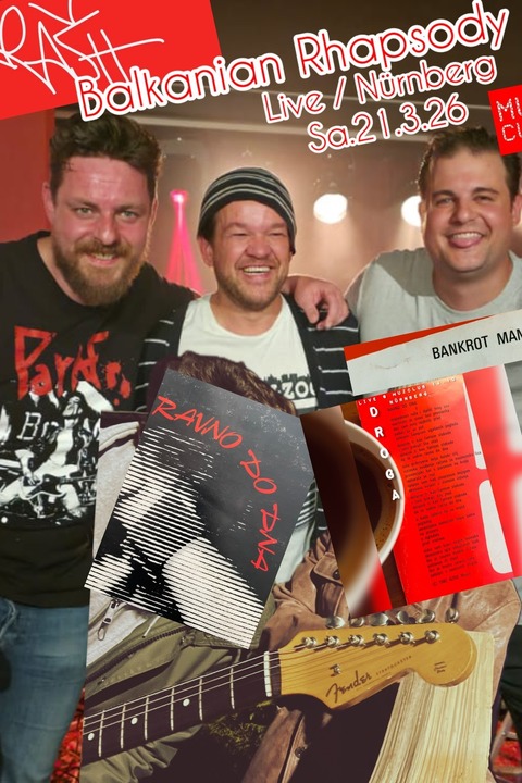 Prijatelji presents: Balkanian Rhapsody - N�rnberg - 21.03.2026 21:30