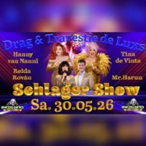 Drag & Travestie de Luxs - Schlager Show - BERLIN - 30.05.2026 20:00