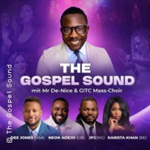 Gospel in the City - The Gospel Sound - SAARBR�CKEN - 04.10.2026 18:30