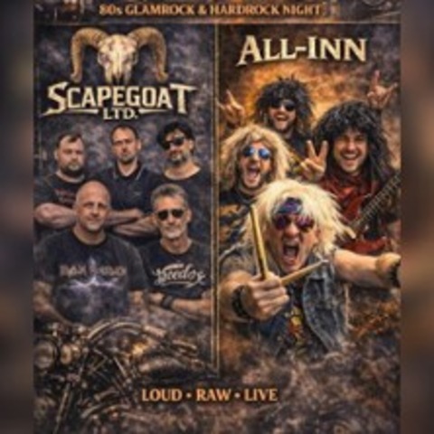 Scapegoat & All-Inn - HOFHEIM-WALLAU - 05.09.2026 21:00