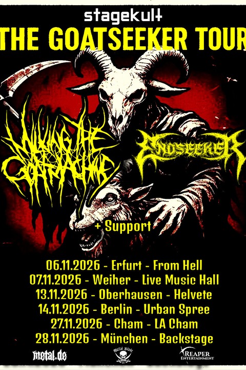 Milking the Goatmachine & Endseeker - The Goatseeker Tour - M�rlenbach - 07.11.2026 19:45