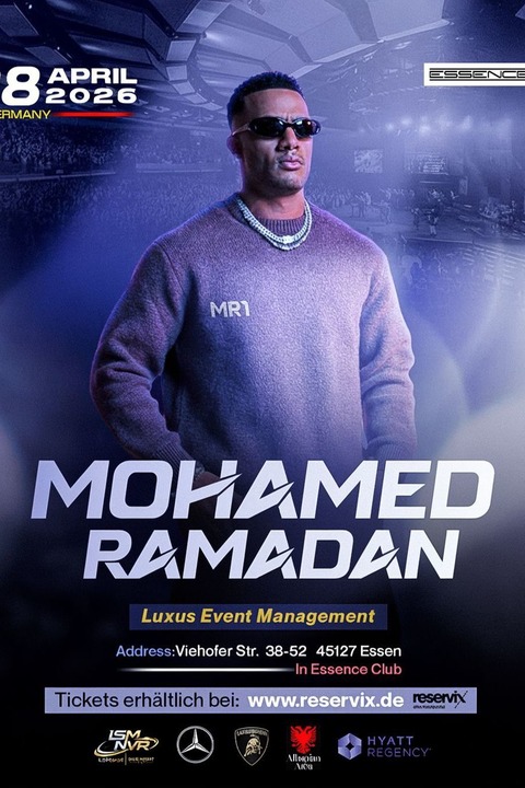 Mohamed Ramadan - ESSEN - 18.04.2026 23:00
