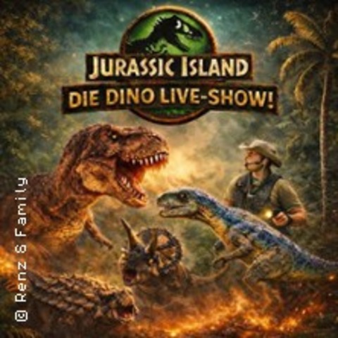 Jurassic Island - Die Dino Live-Show - Wolfenb�ttel - 29.03.2026 11:00