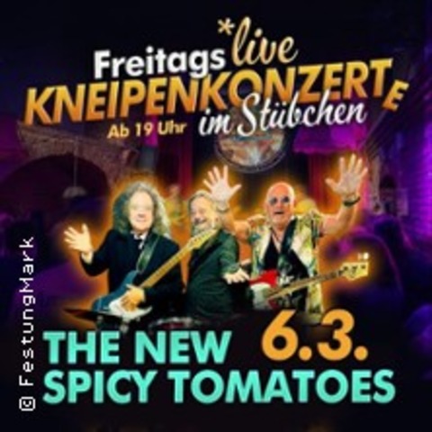 St�bchenkonzert: The new spicy tomatoes - Magdeburg - 06.03.2026 20:00