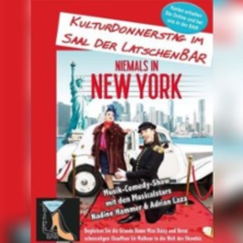 Niemals in New York - Musik-Comedyshow mit Nadine Hammer & Adrian Laza - GROITZSCH - 08.10.2026 19:00