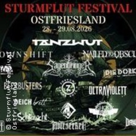 Sturmflut Festival - Tagesticket - MOORMERLAND - 29.08.2026 10:00