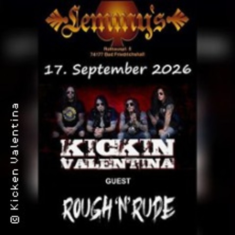 Kickin Valentina - Bad Friedrichshall - 17.09.2026 21:00