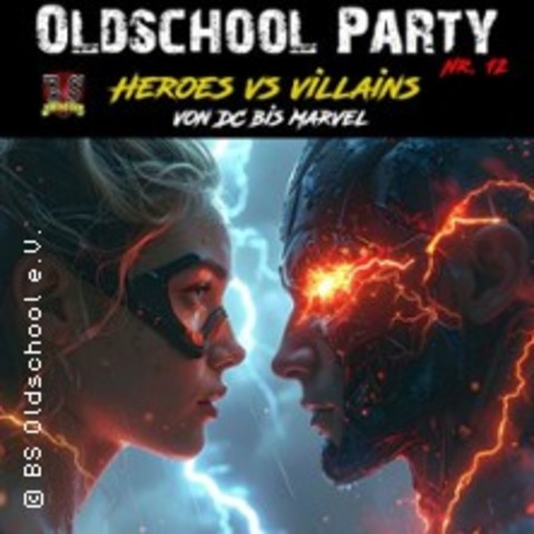 Oldschool Party Heroes vs. Villains - Braunschweig - 28.03.2026 21:00