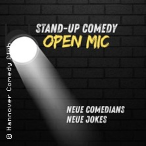 Hannover Comedy Club - Open Mic - HANNOVER - 20.03.2026 18:00