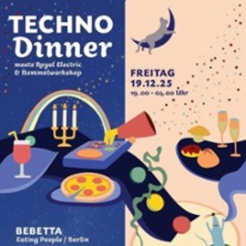 Technodinner meets Royal Electric - KIEL - 17.04.2026 20:00