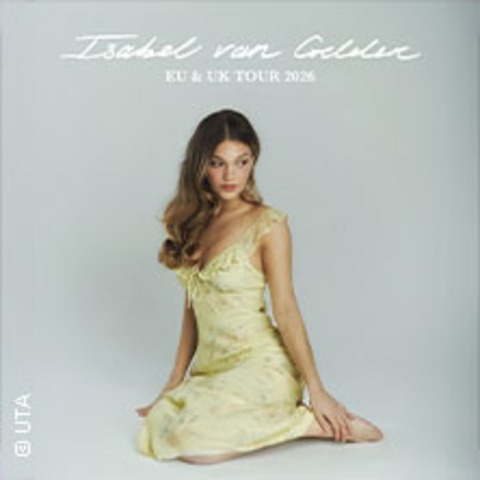 Isabel van Gelder - EU & UK Tour 2026 - K�LN - 16.09.2026 20:00