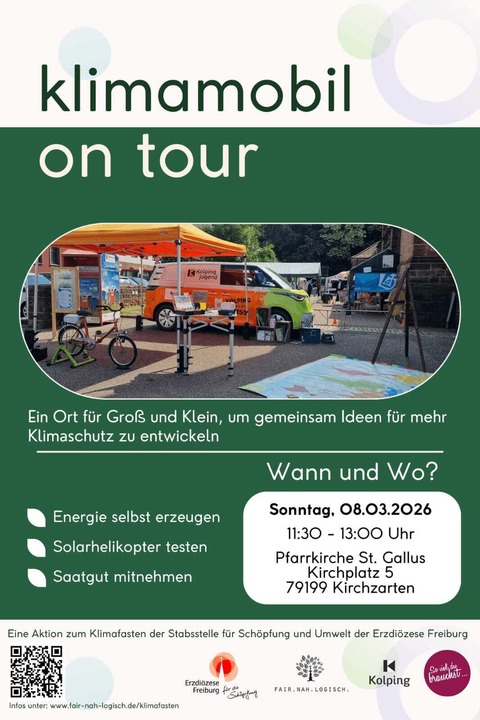 Kolping-Klimamobil - Kirchzarten - 08.03.2026 11:30
