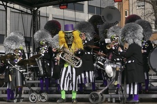 Am Samstag, 21. Februar, findet von 15 bis 23 Uhr auf der Hauptstra�e rund um den Berliner Platz das Guggemonsterkonzert statt.