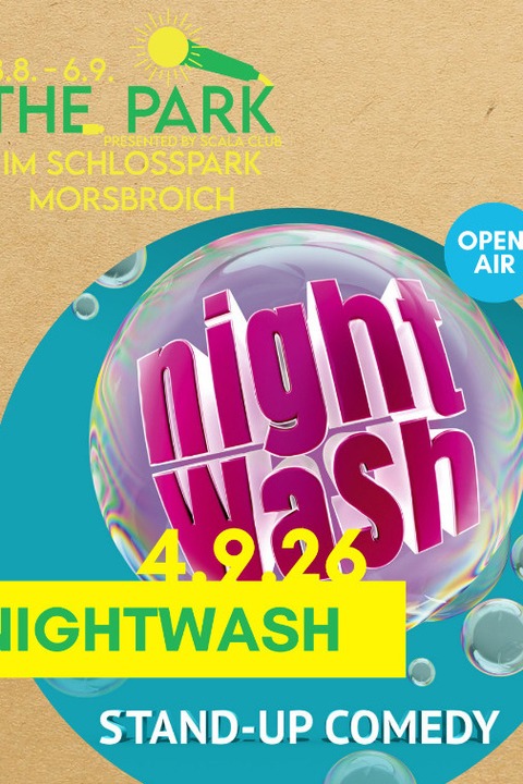 NIGHTWASH - The Park 2026 - Leverkusen - 04.09.2026 20:00