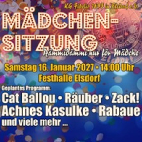 Fidelio - M�dchensitzung 2027 - ELSDORF - 16.01.2027 14:00