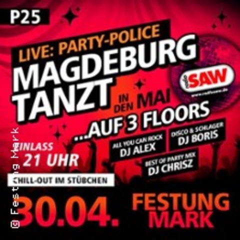 Magdeburg tanzt... in den Mai - Magdeburg - 30.04.2026 21:00