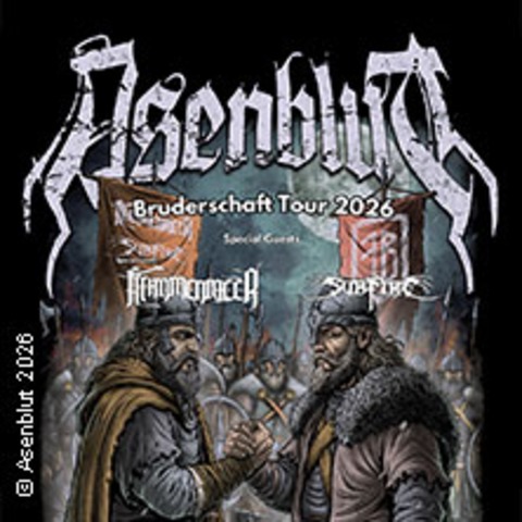 Asenblut - Bruderschaft Tour 2026 - BOCHUM - 17.09.2026 20:00