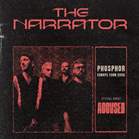 The Narrator - Europe Headline Tour 2026 - Stuttgart - 04.10.2026 20:00