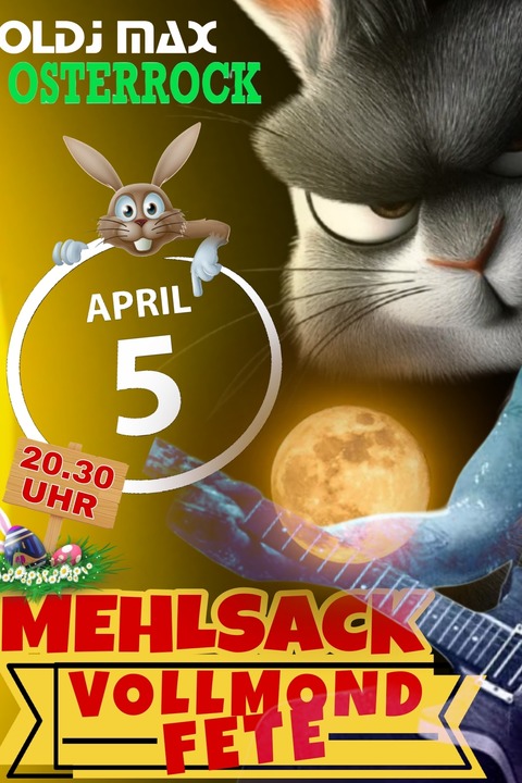 Vollmond-Fete mit Oldj MAX - Emmendingen - 05.04.2026 20:30