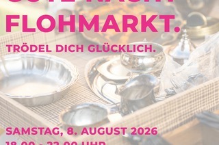Gute Nacht Flohmarkt 2026 - Tr�del dich gl�cklich.